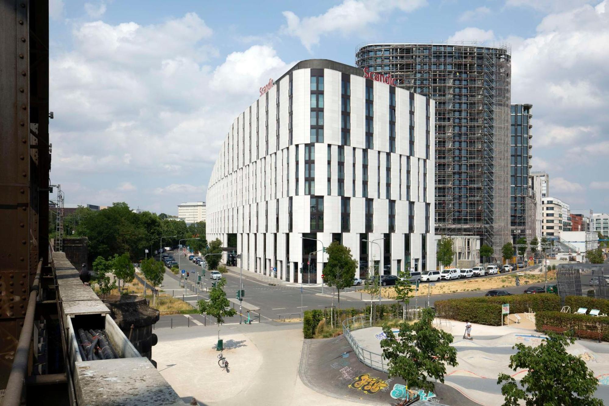 Scandic Frankfurt Hafenpark Fráncfort del Meno Exterior foto