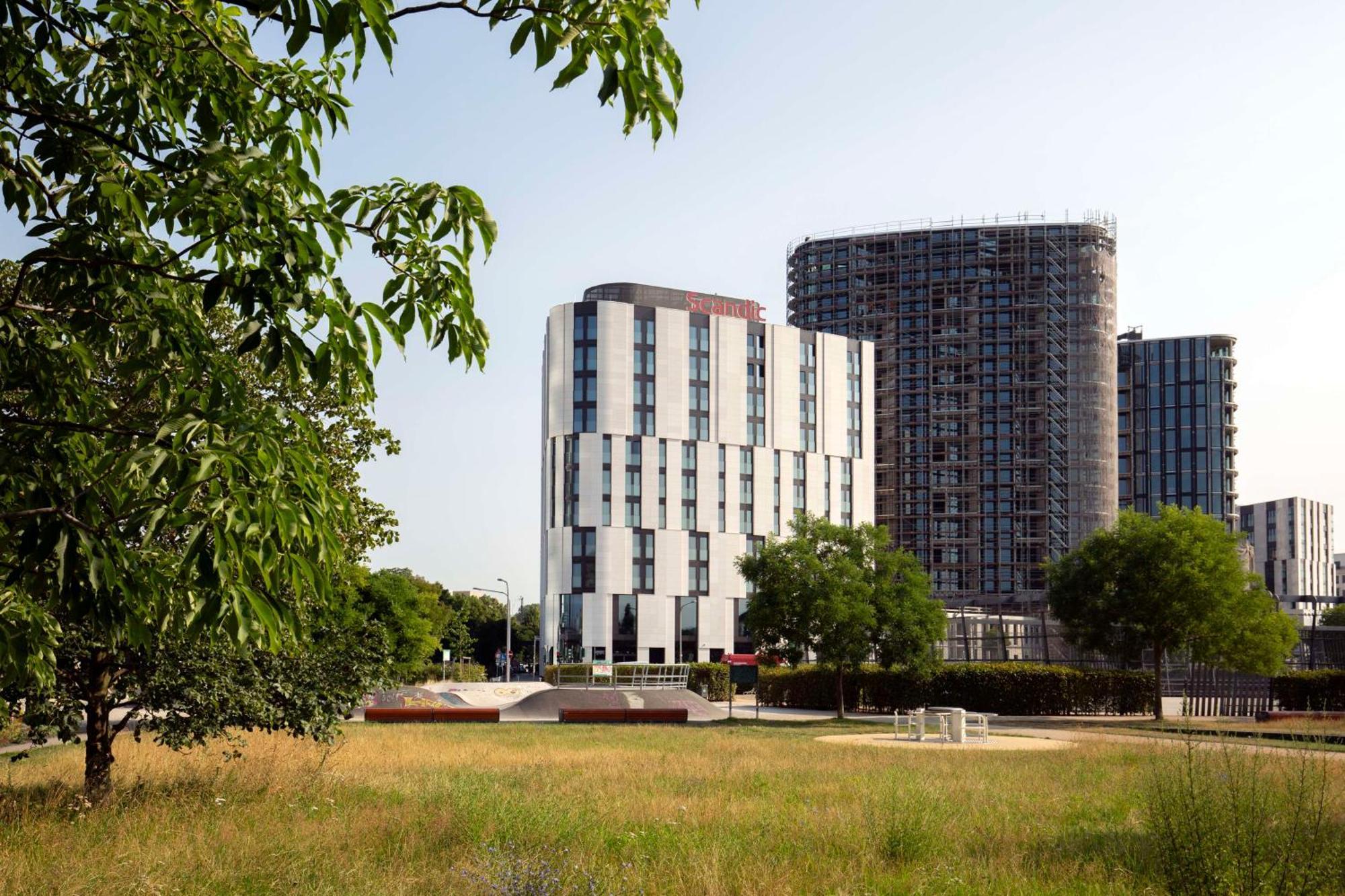 Scandic Frankfurt Hafenpark Fráncfort del Meno Exterior foto